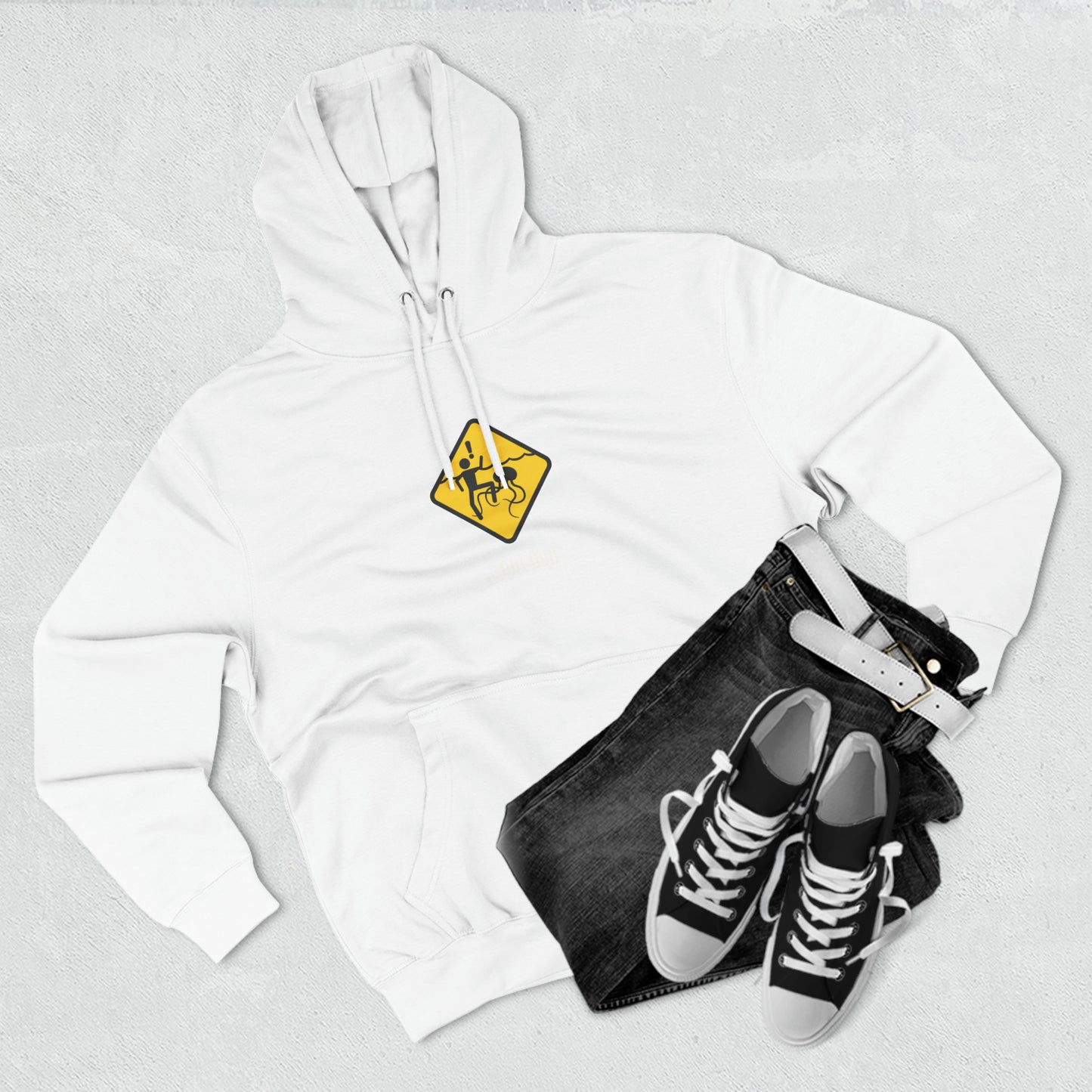 Soluvd But God... Three-Panel Fleece Hoodie