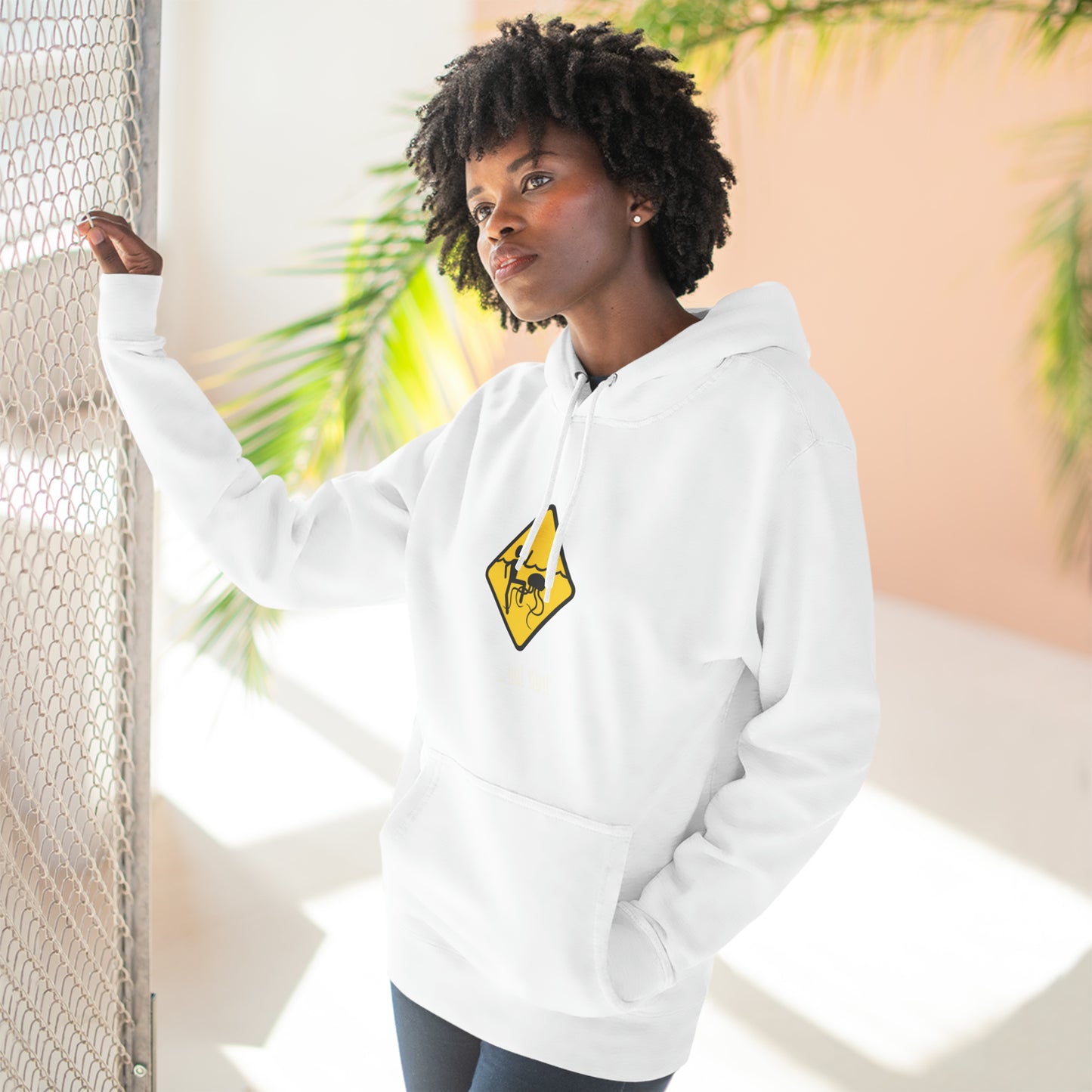 Soluvd But God... Three-Panel Fleece Hoodie