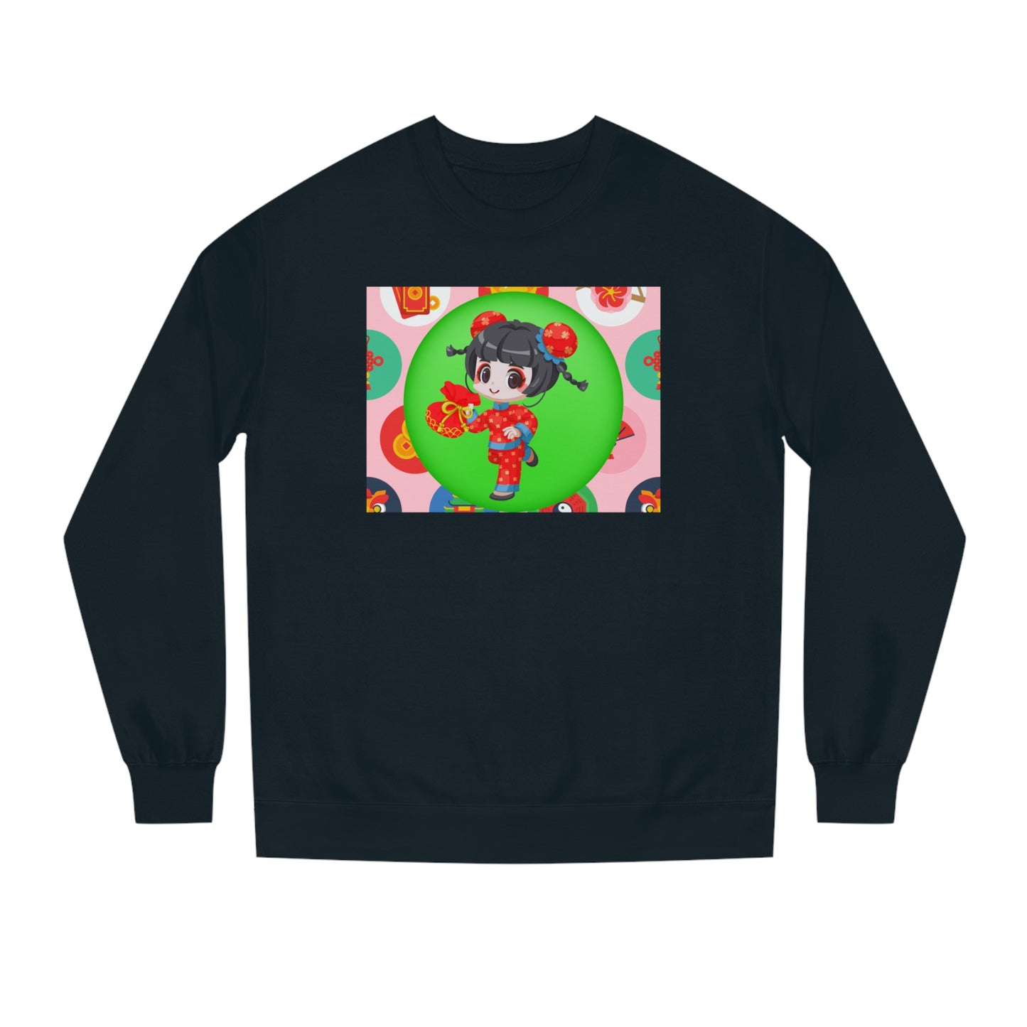 Soluvd Bubble Big Unisex, Women's, Men's Crew Neck Sweatshirt