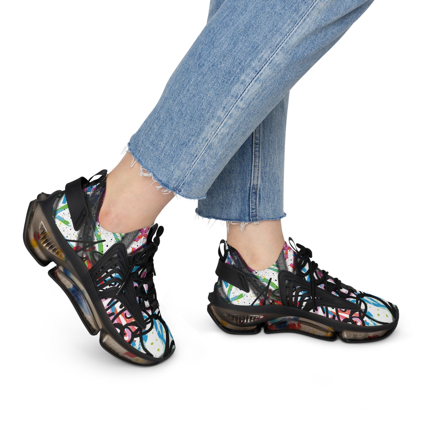 Soluvd Subway Women's Mesh Sneakers