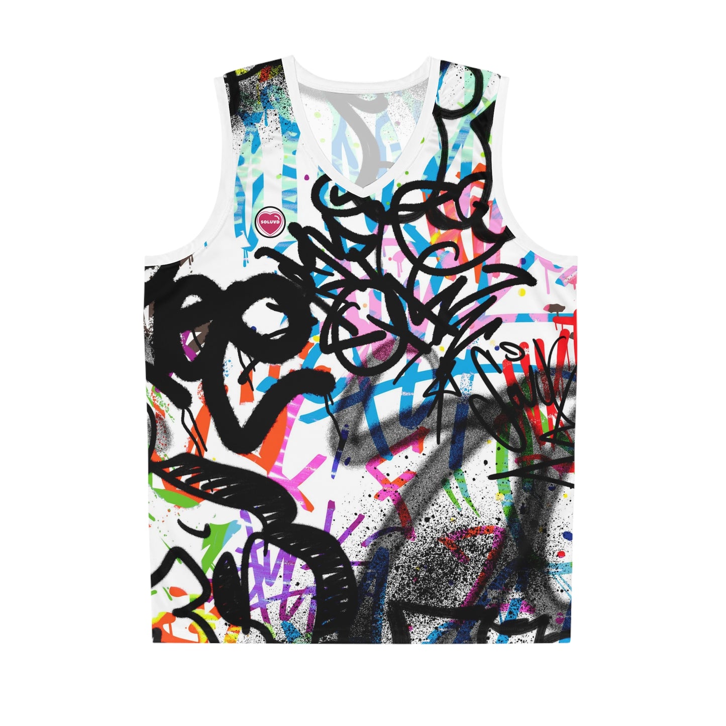 Soluvd Subway Men's Basketball Jersey