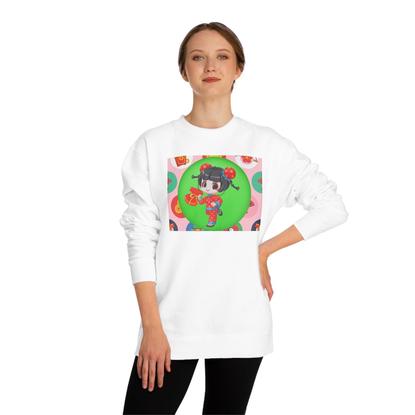 Soluvd Bubble Big Unisex, Women's, Men's Crew Neck Sweatshirt