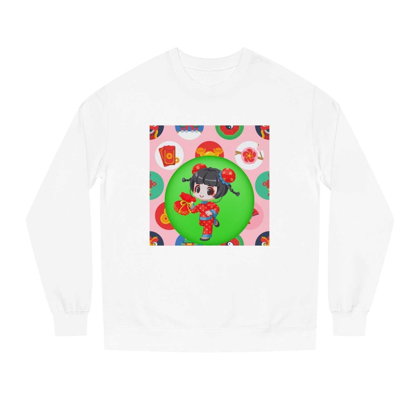 Soluvd Bubble Unisex, Women's, Men's Crew Neck Sweatshirt