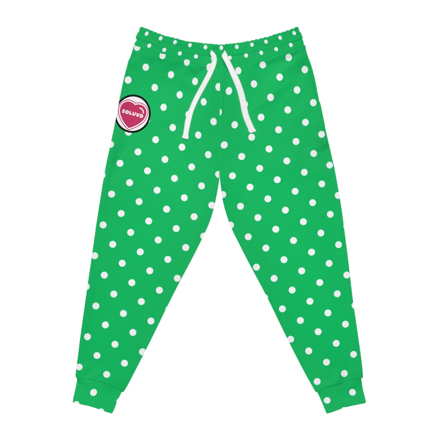 Soluvd Greendott Unisex, Women's, Men's Athletic Joggers