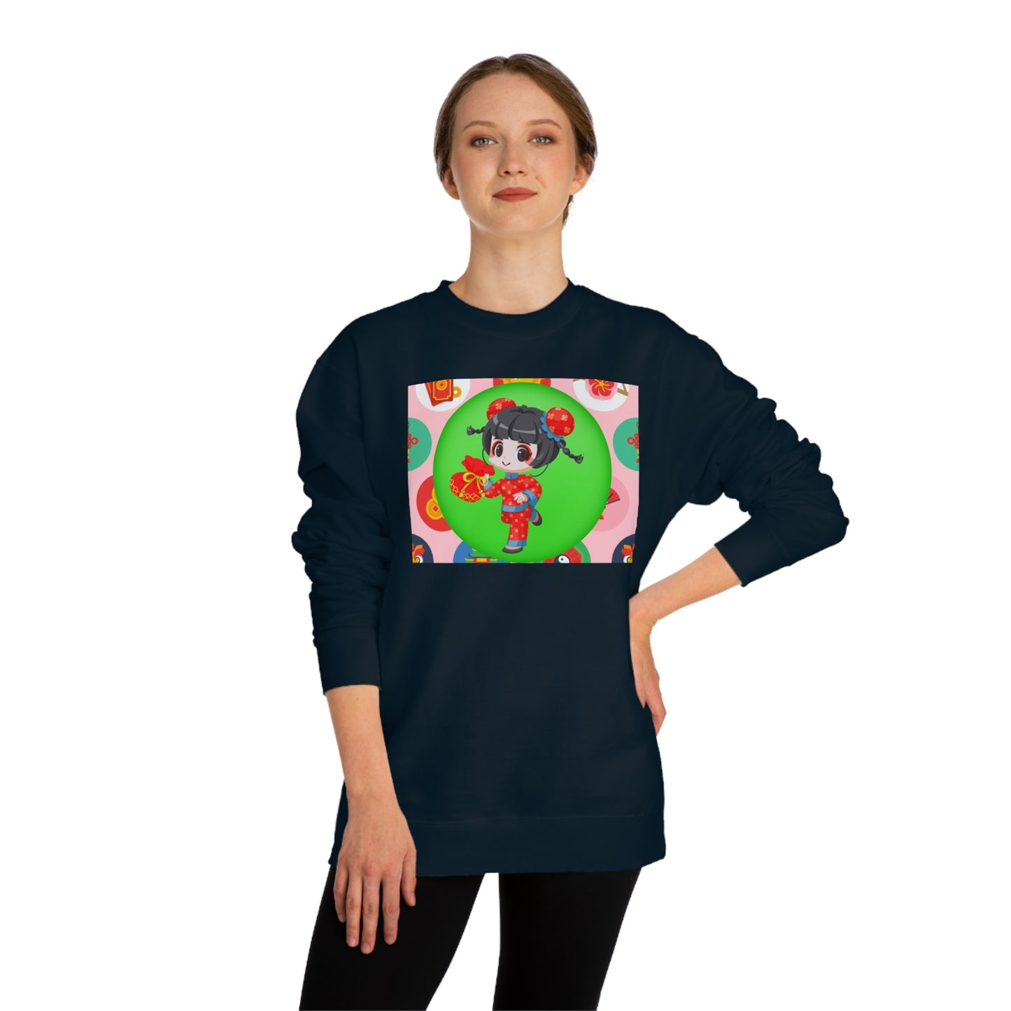 Soluvd Bubble Big Unisex, Women's, Men's Crew Neck Sweatshirt