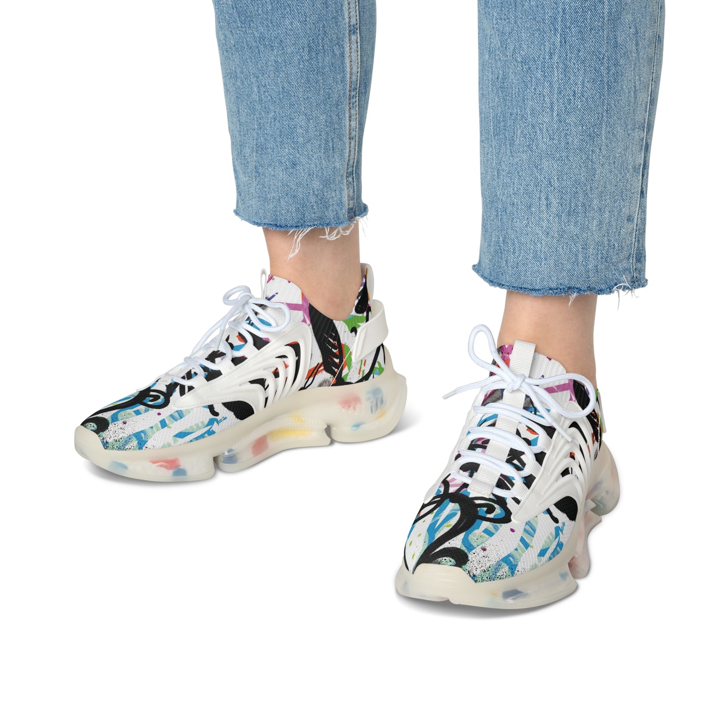 Soluvd Subway Women's Mesh Sneakers