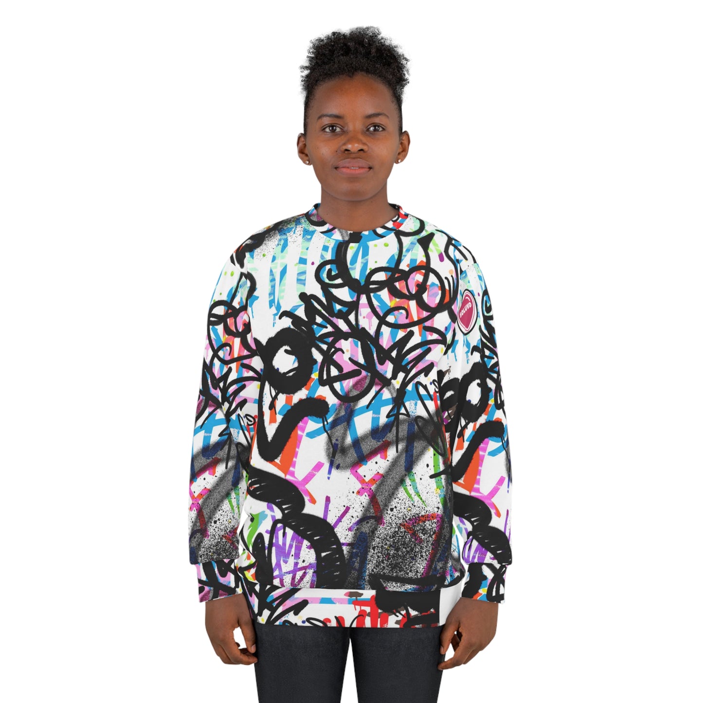 Soluvd Subway Unisex, Women's, Men's Sweatshirt (AOP)