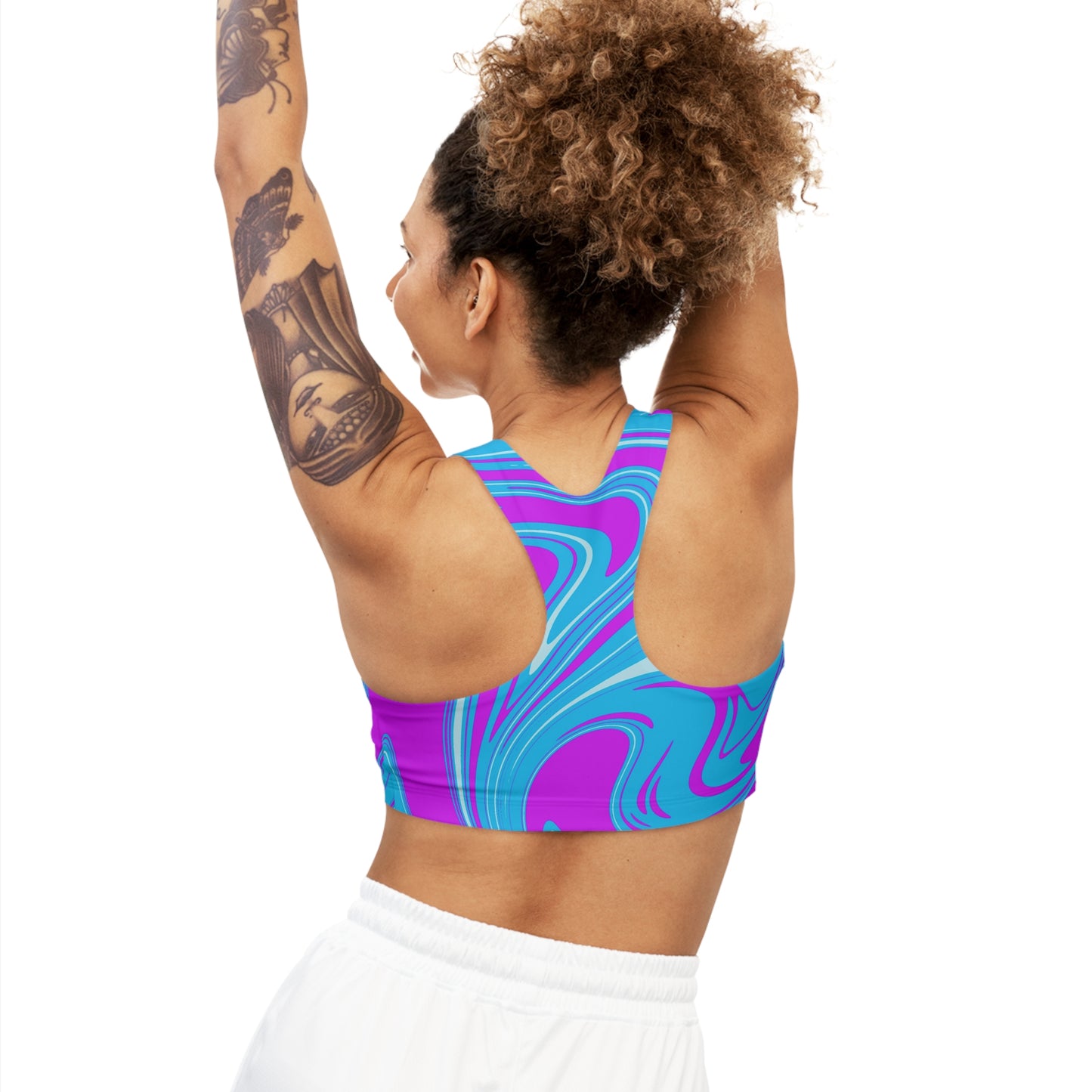 Soluvd Swirlie Seamless Sports Bra