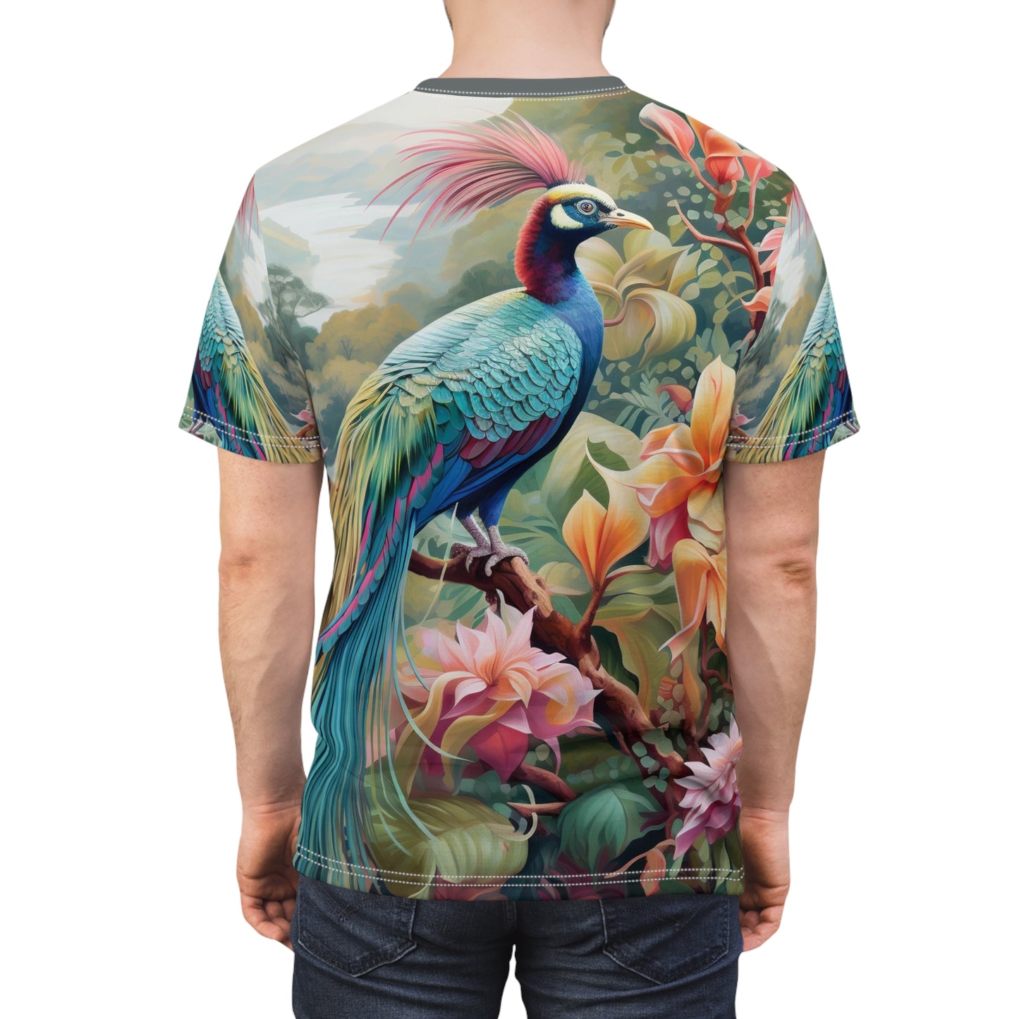 Soluvd Blue Bird Unisex, Women's, Men's Cut & Sew Tee