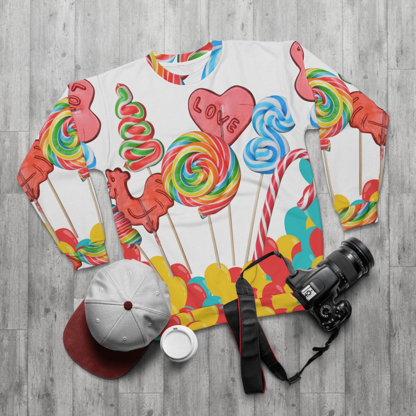 Soluvd Candyland Unisex, Women's, Men's Sweatshirt