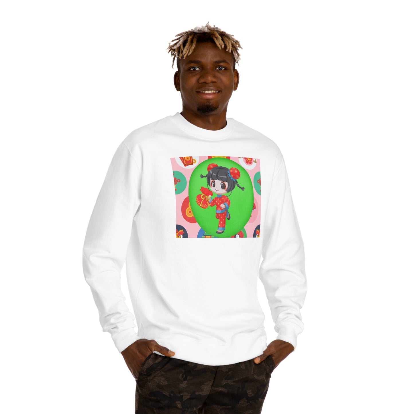 Soluvd Bubble Big Unisex, Women's, Men's Crew Neck Sweatshirt