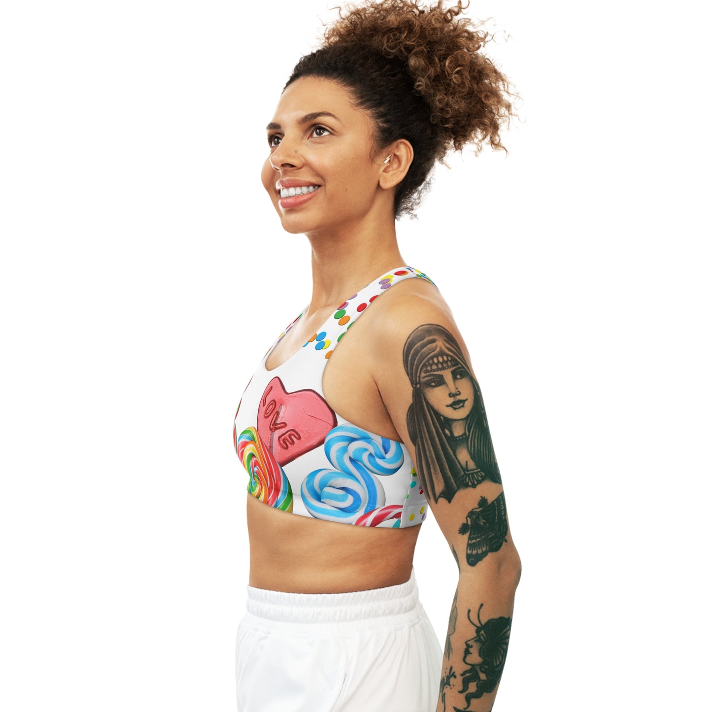 Soluvd Candyland Seamless Sports Bra