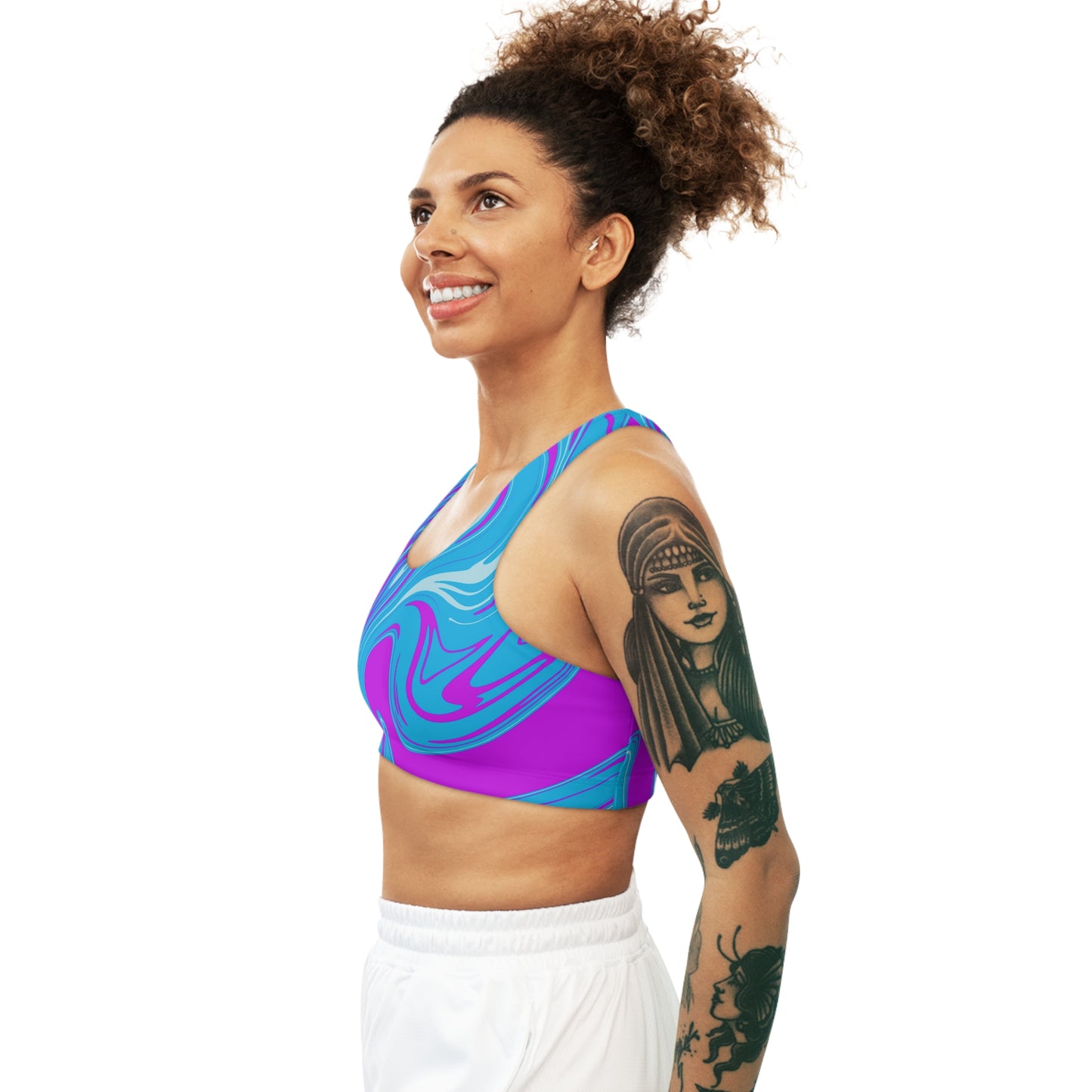 Soluvd Swirlie Seamless Sports Bra