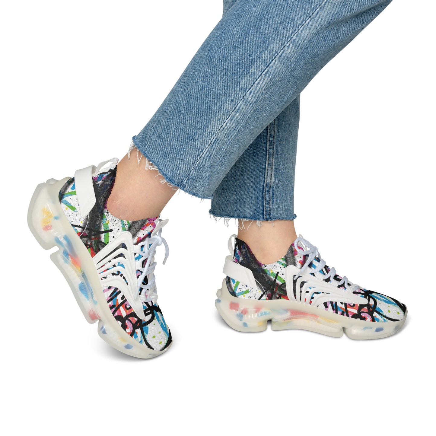 Soluvd Subway Women's Mesh Sneakers