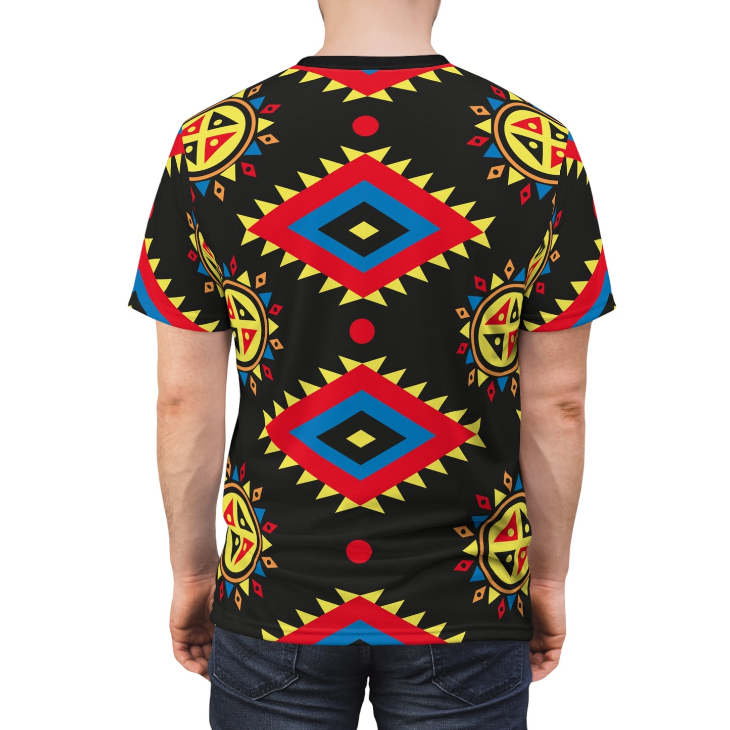 Soluvd Aztec Unisex, Women's, Men's Cut & Sew Tee