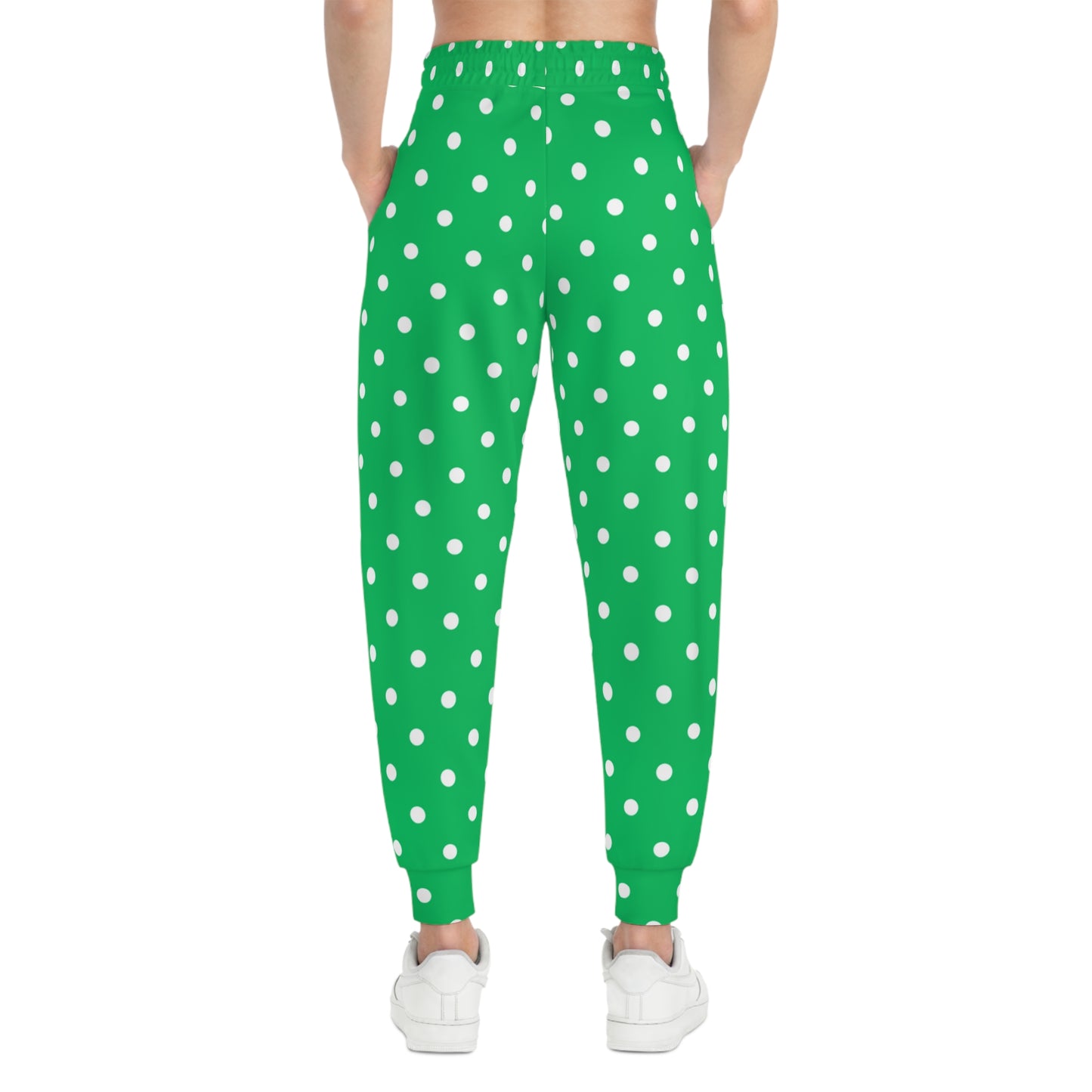 Soluvd Greendott Unisex, Women's, Men's Athletic Joggers