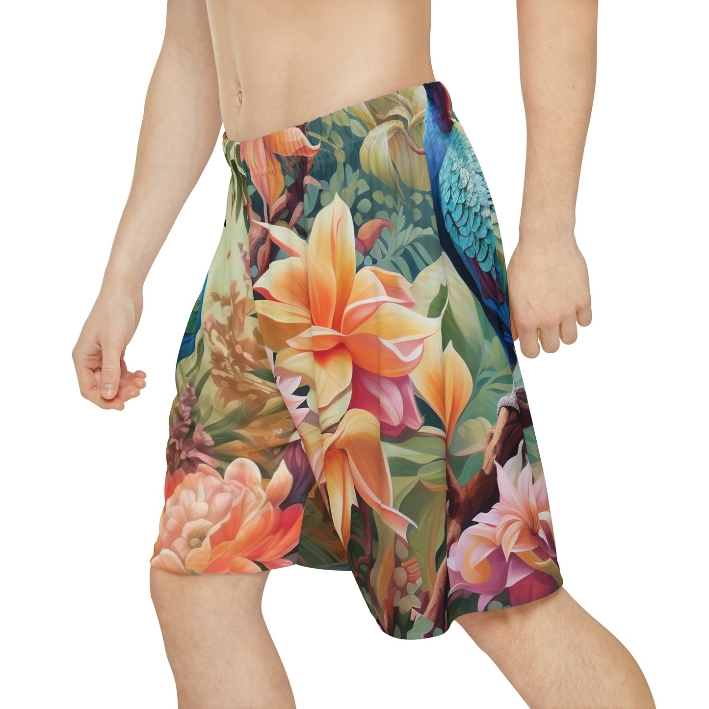 Soluvd Blue Bird Men’s Sports Shorts