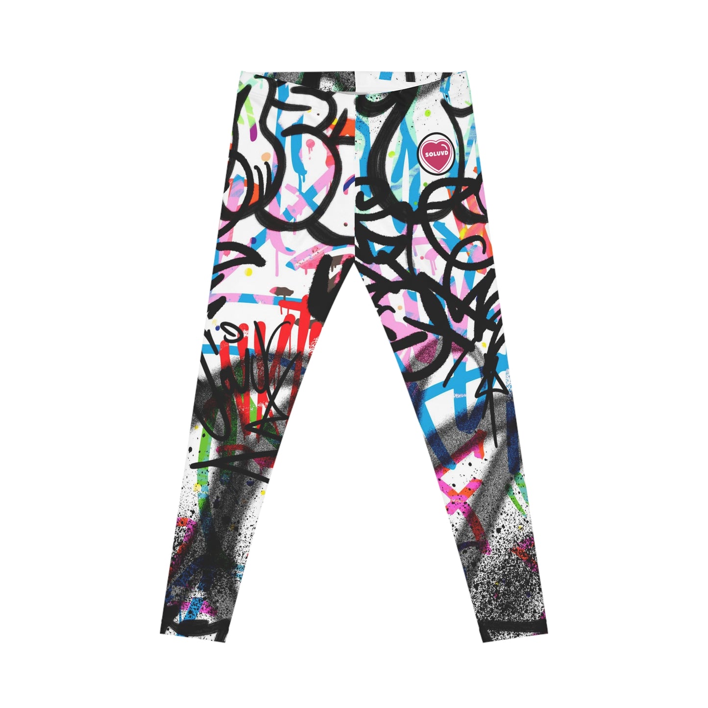 Soluvd Subway Women's Casual Leggings, Yoga Leggings