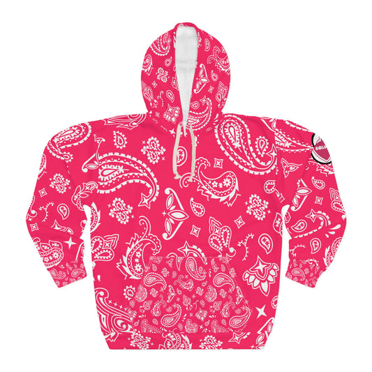 Soluvd Pink Bandana Unisex, Women's, Men's Pullover Hoodie
