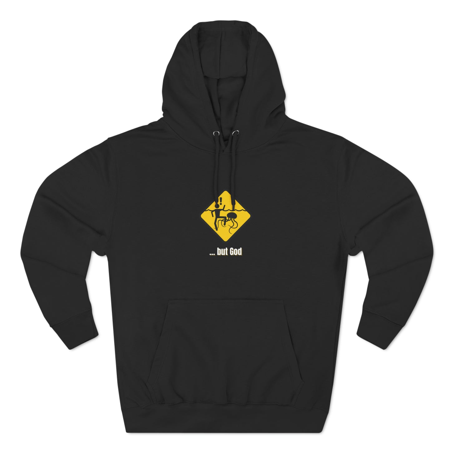 Soluvd But God... Three-Panel Fleece Hoodie