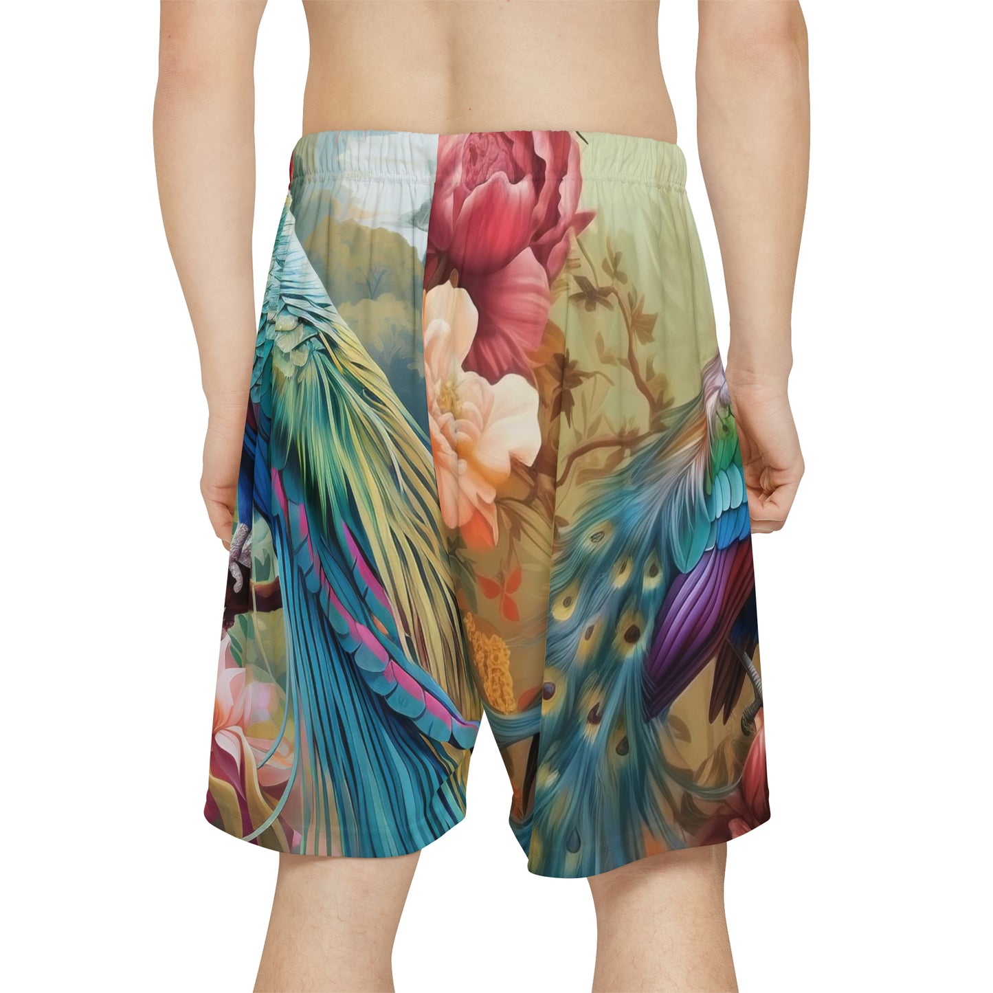 Soluvd Blue Bird Men’s Sports Shorts