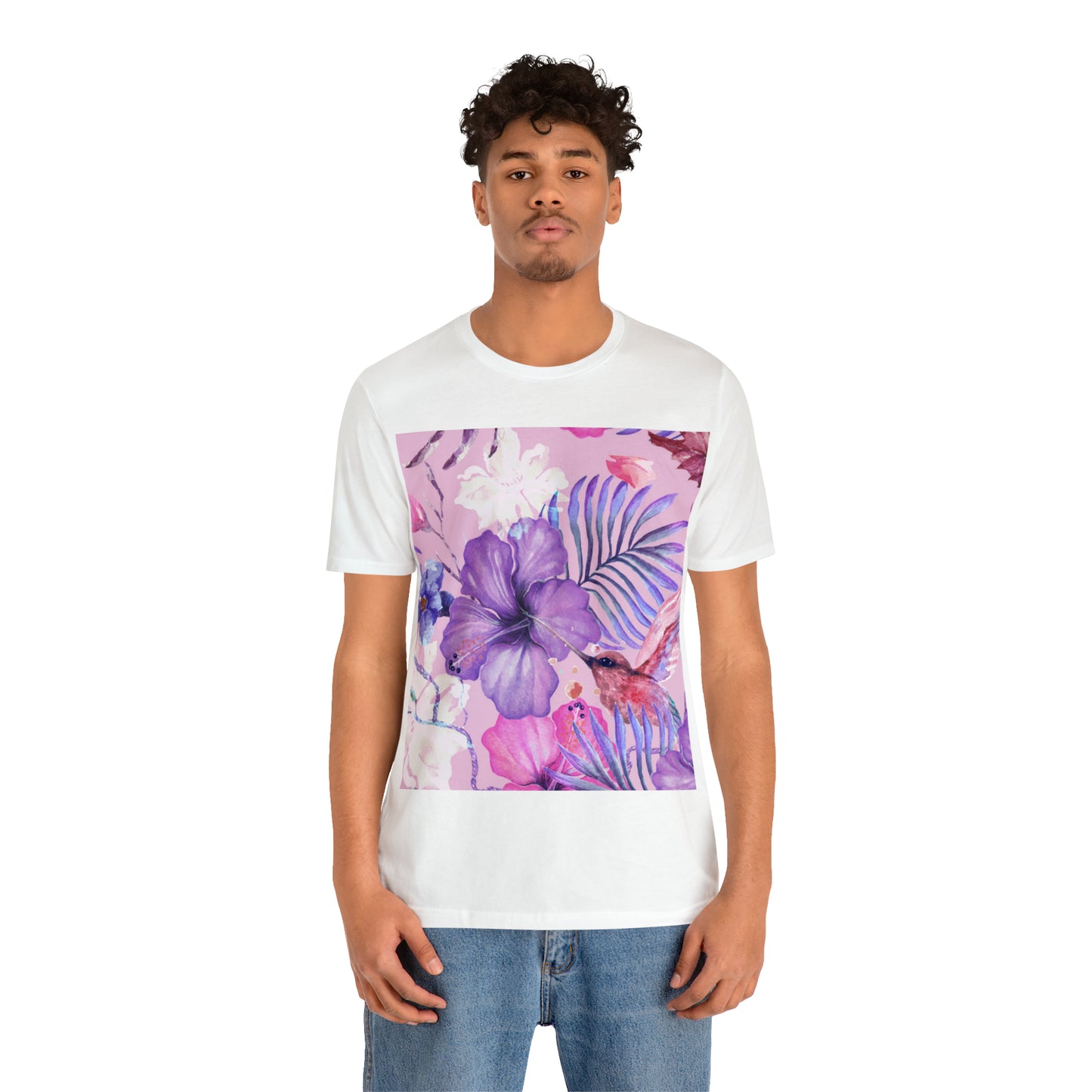 Soluvd Purple Vacay Unisex Jersey Short Sleeve Tee