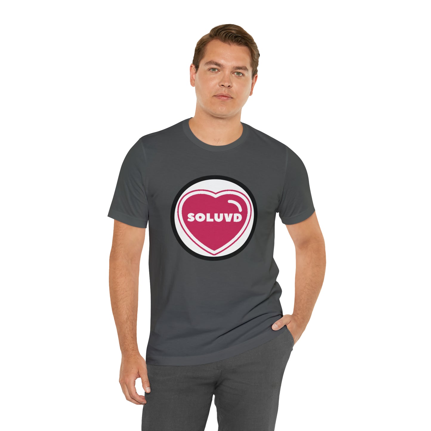 Soluvd Unisex Jersey Short Sleeve Logo One Tee