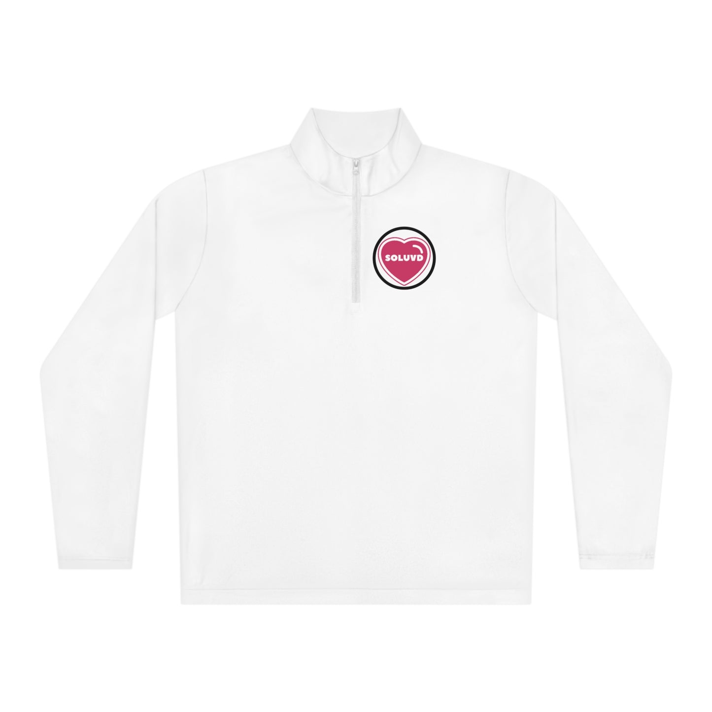 Soluvd Unisex Logo One Quarter-Zip Pullover