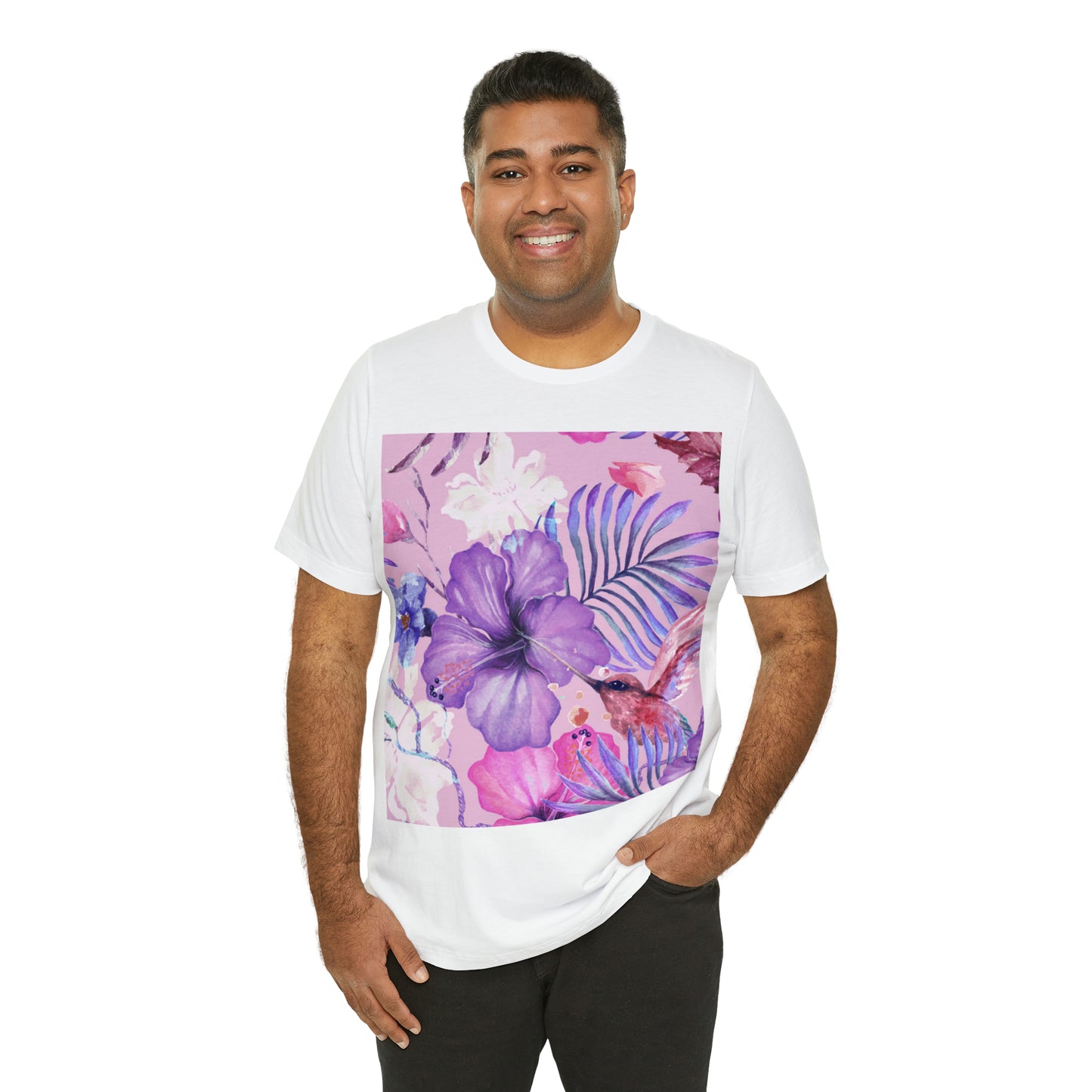 Soluvd Purple Vacay Unisex Jersey Short Sleeve Tee