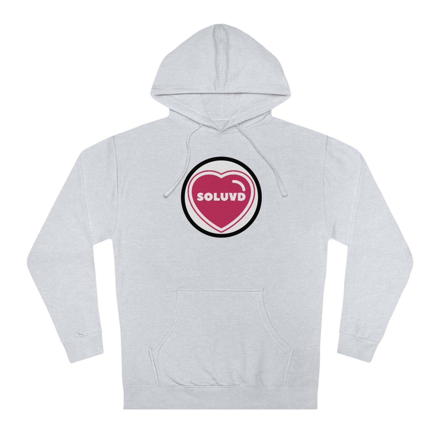 Soluvd Unisex Hooded Logo One Sweatshirt