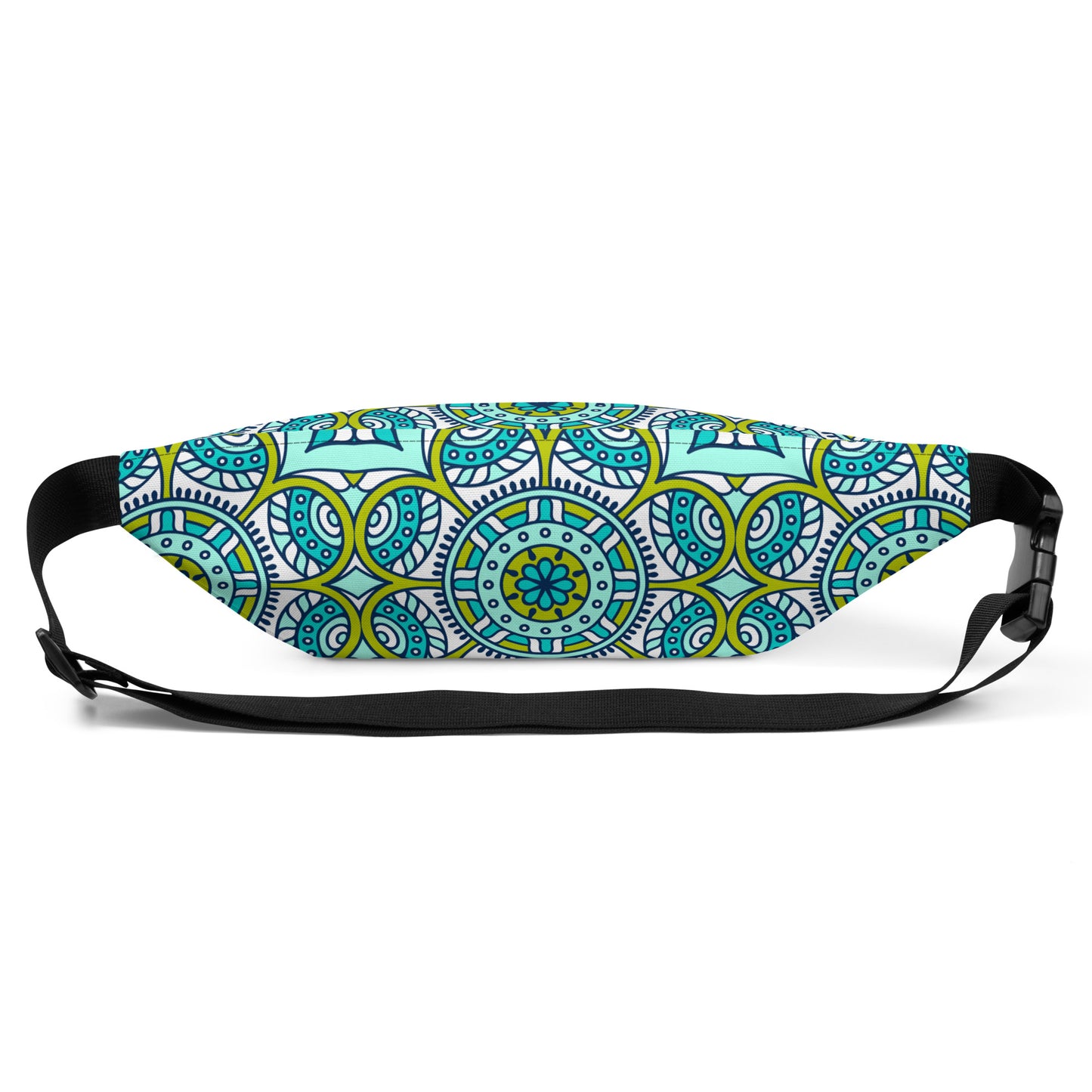 Fanny Pack with Green Mandala Print
