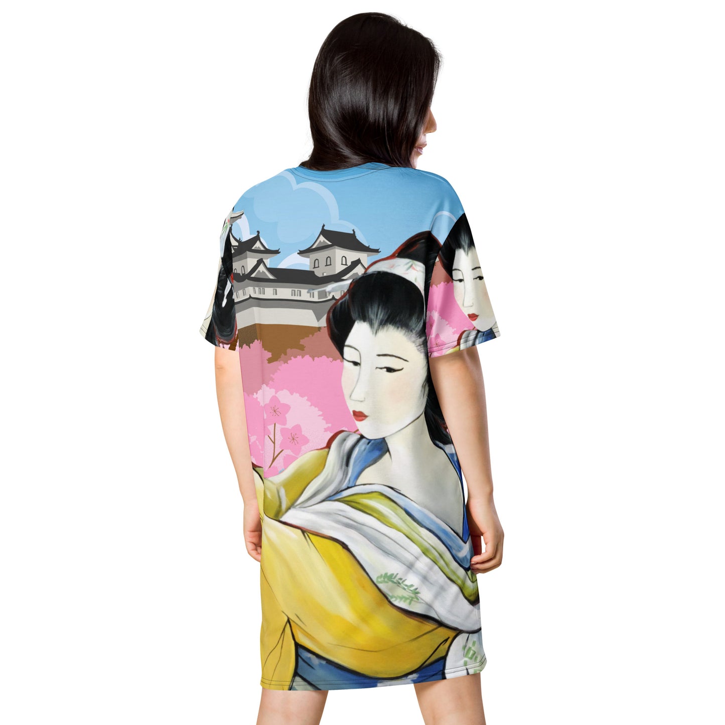Temple Beauty T-shirt dress