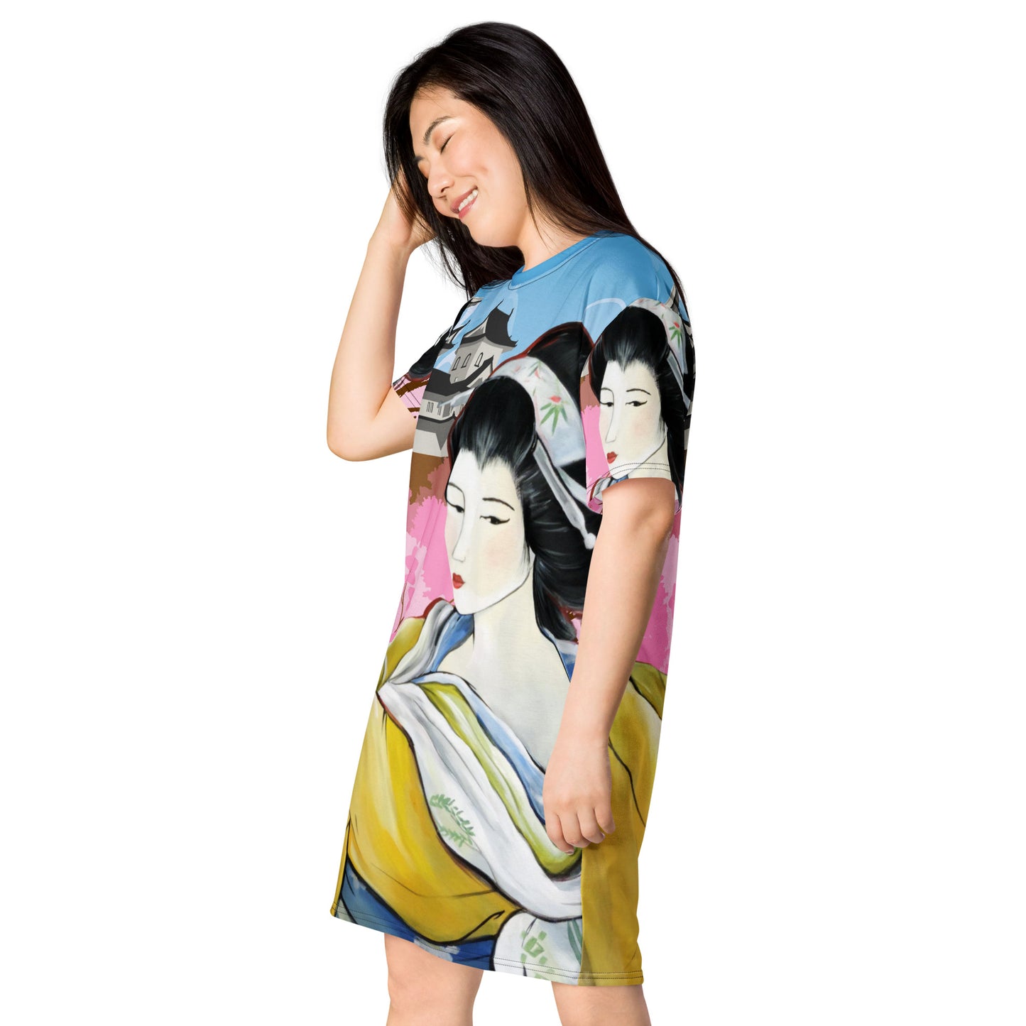Temple Beauty T-shirt dress