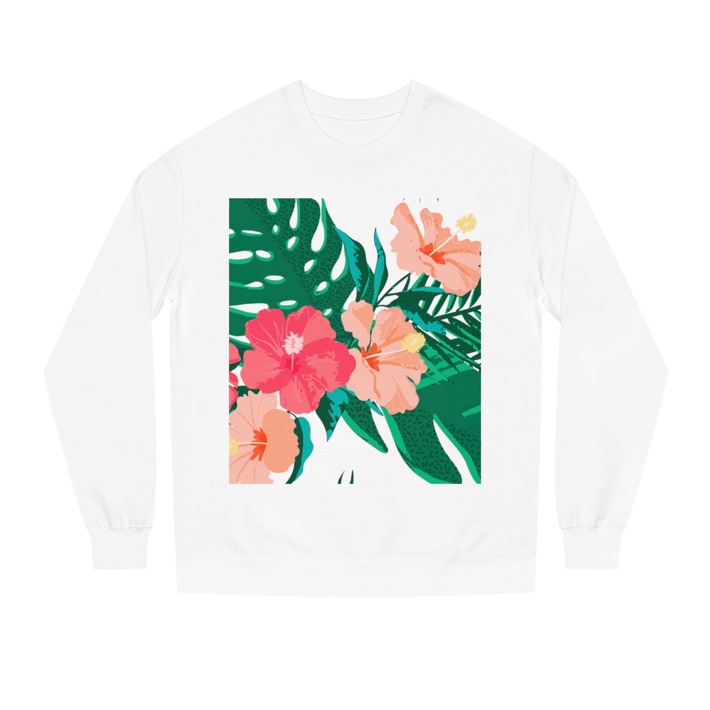 Soluvd Hawaiian Day Unisex Crew Neck Sweatshirt