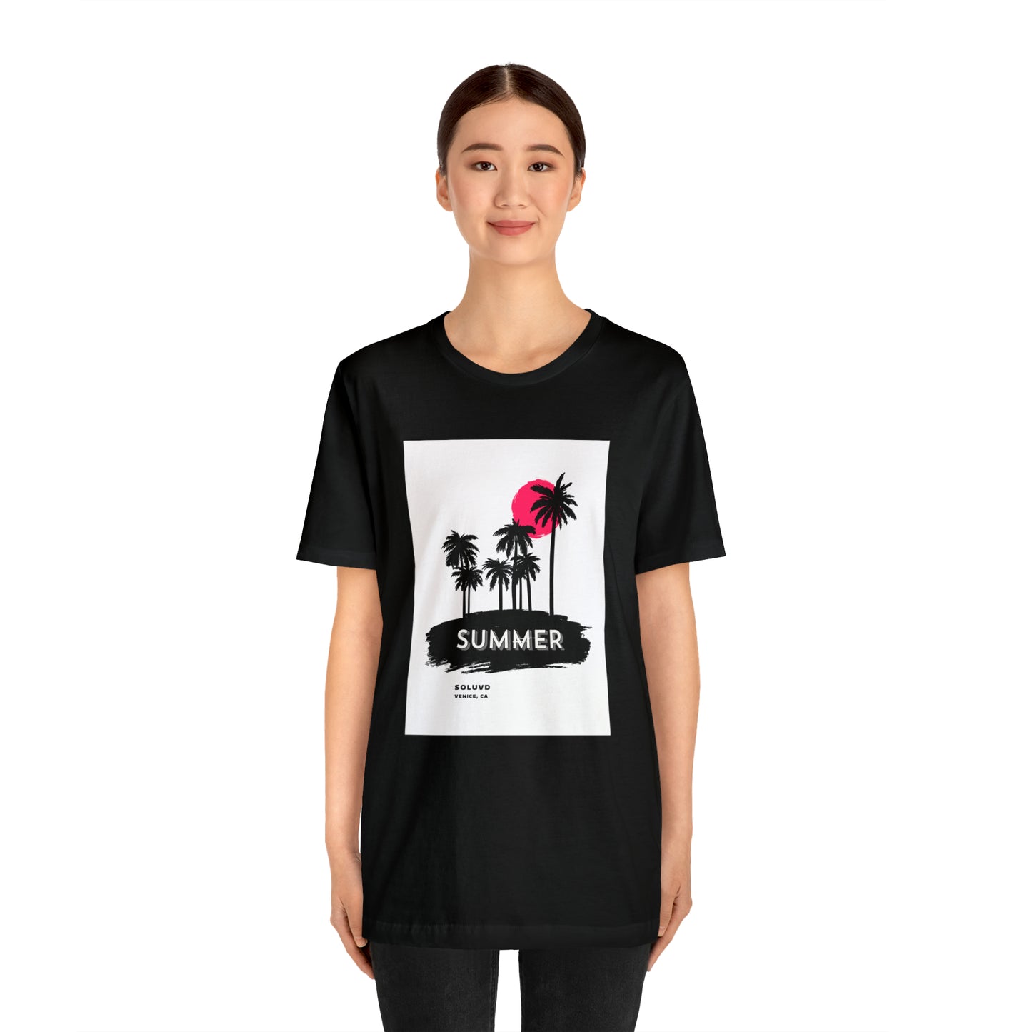 Soluvd Summer Unisex, Women's, Men's Short Sleeve Tee