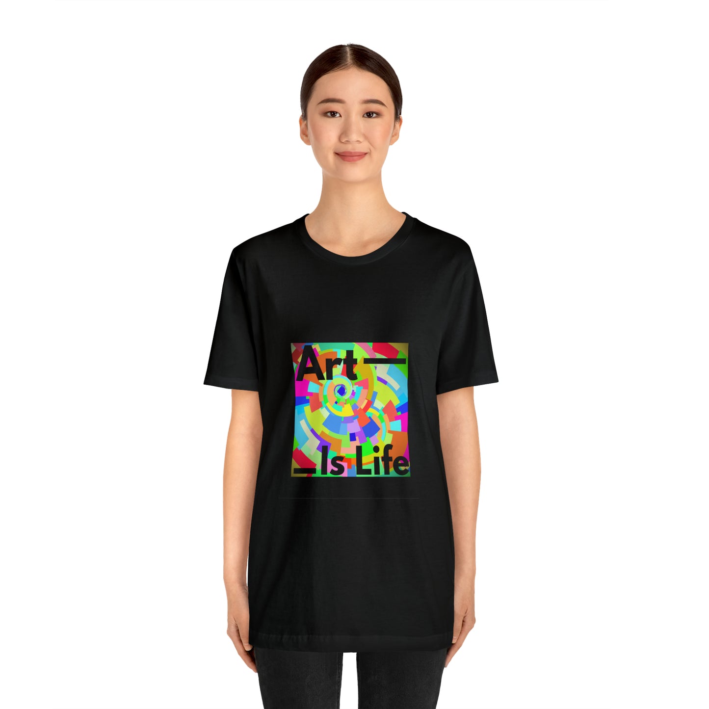 Soluvd Art Is Life Unisex, Women's, Men's Short Sleeve Tee