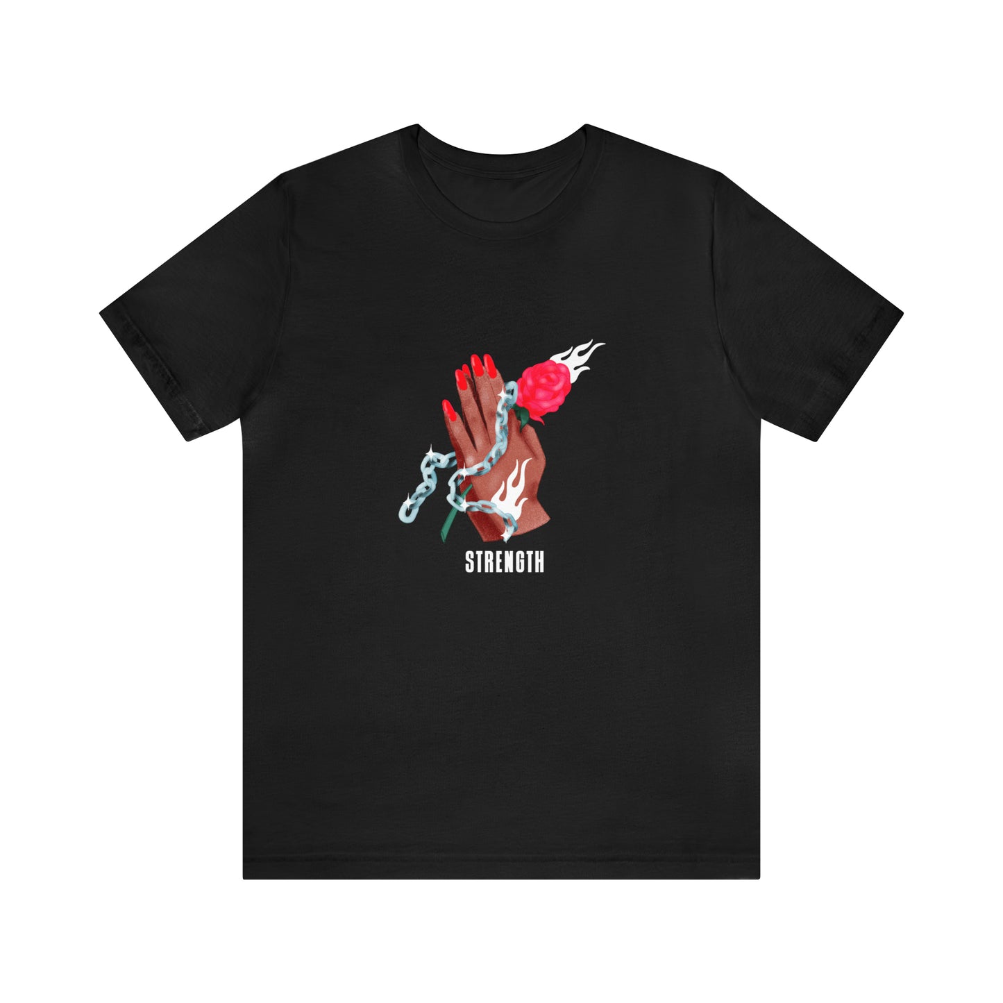 Soluvd Strength Unisex, Women's, Men's Short Sleeve Tee