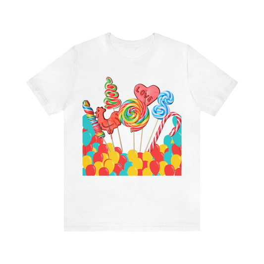 Soluvd Candyland Unisex, Women's, Men's Short Sleeve Tee