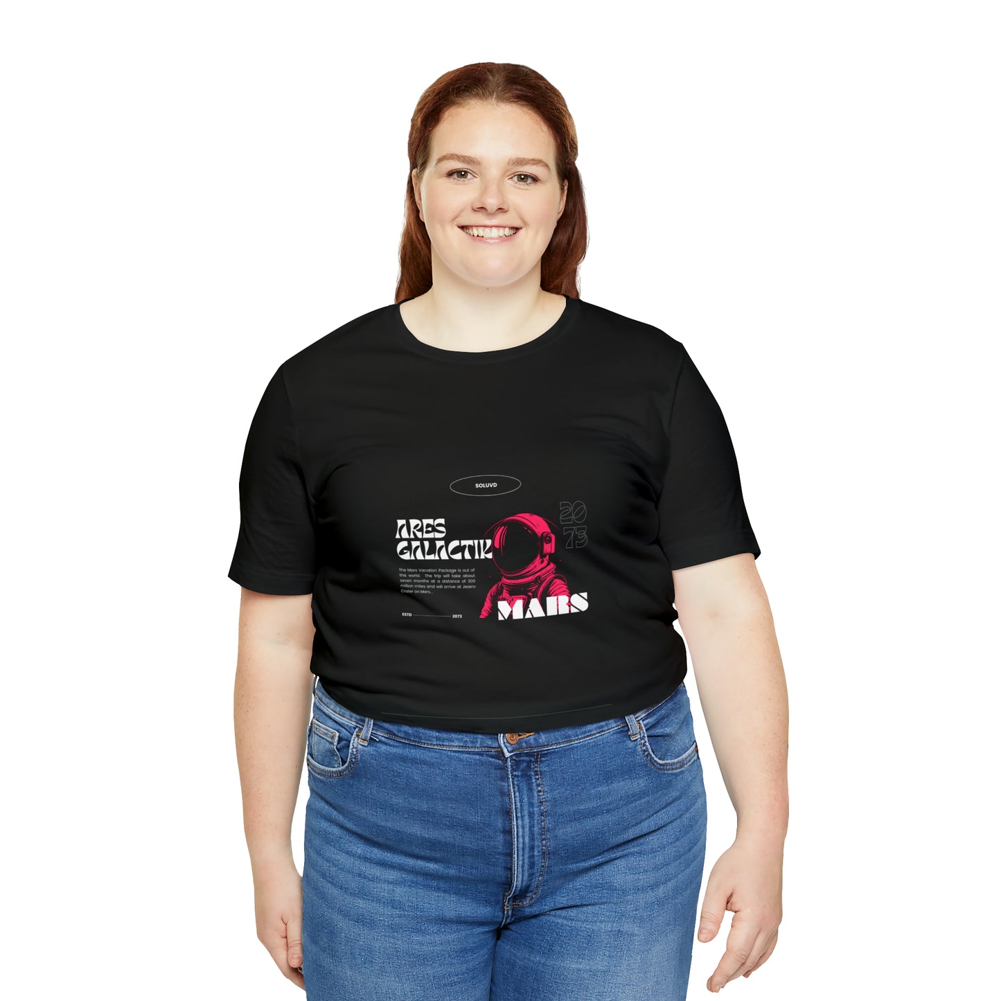 Soluvd Mars Unisex, Women's, Men's Short Sleeve Tee