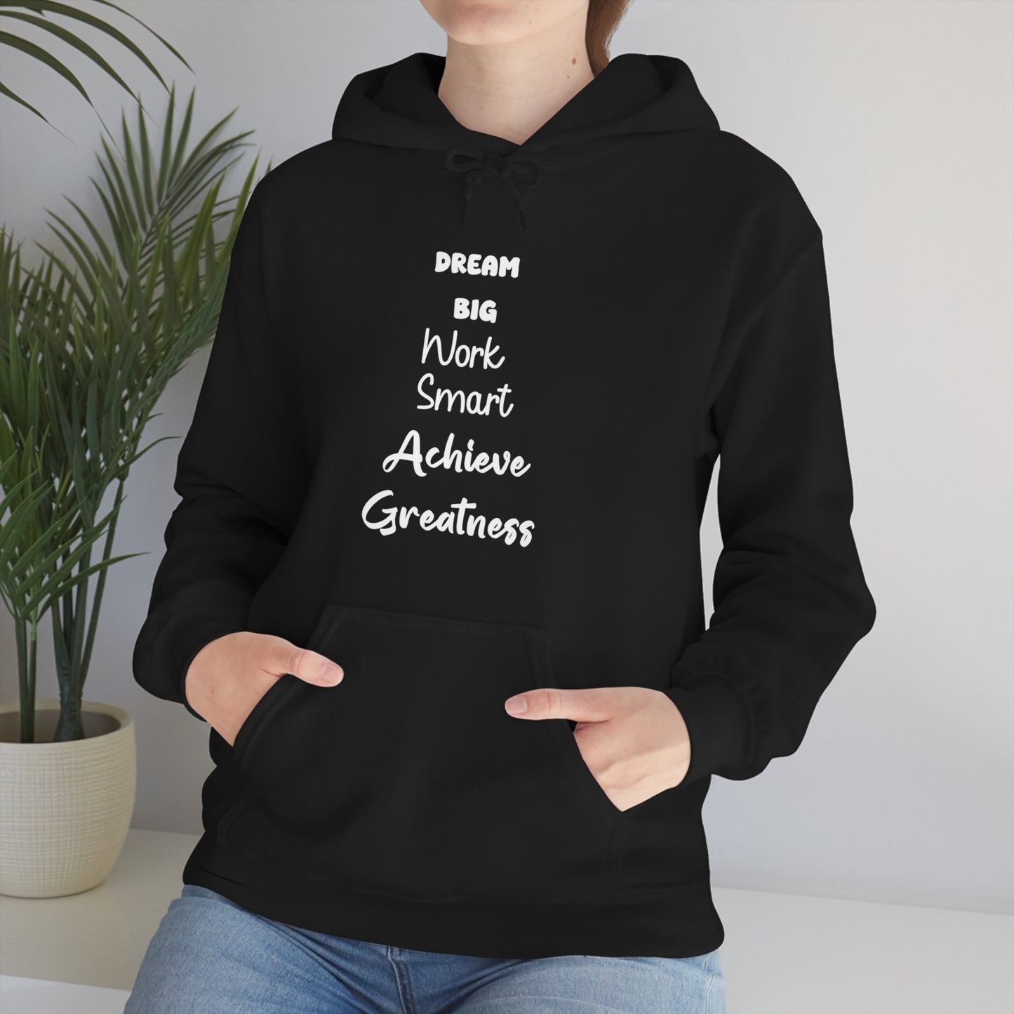 Soluvd Dream Big Unisex, Women's, Men's Heavy Blend™ Hooded Sweatshirt