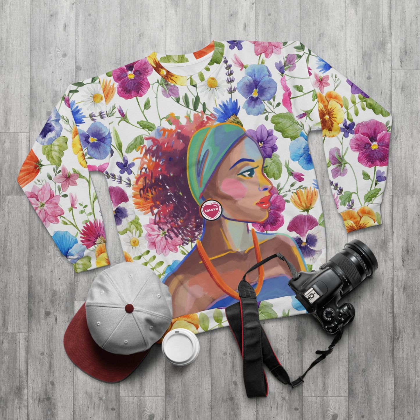 Soluvd Robyn Unisex Sweatshirt (AOP)