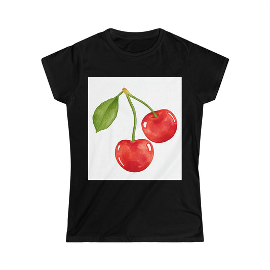 Soluvd Cherries Women's Softstyle Tee