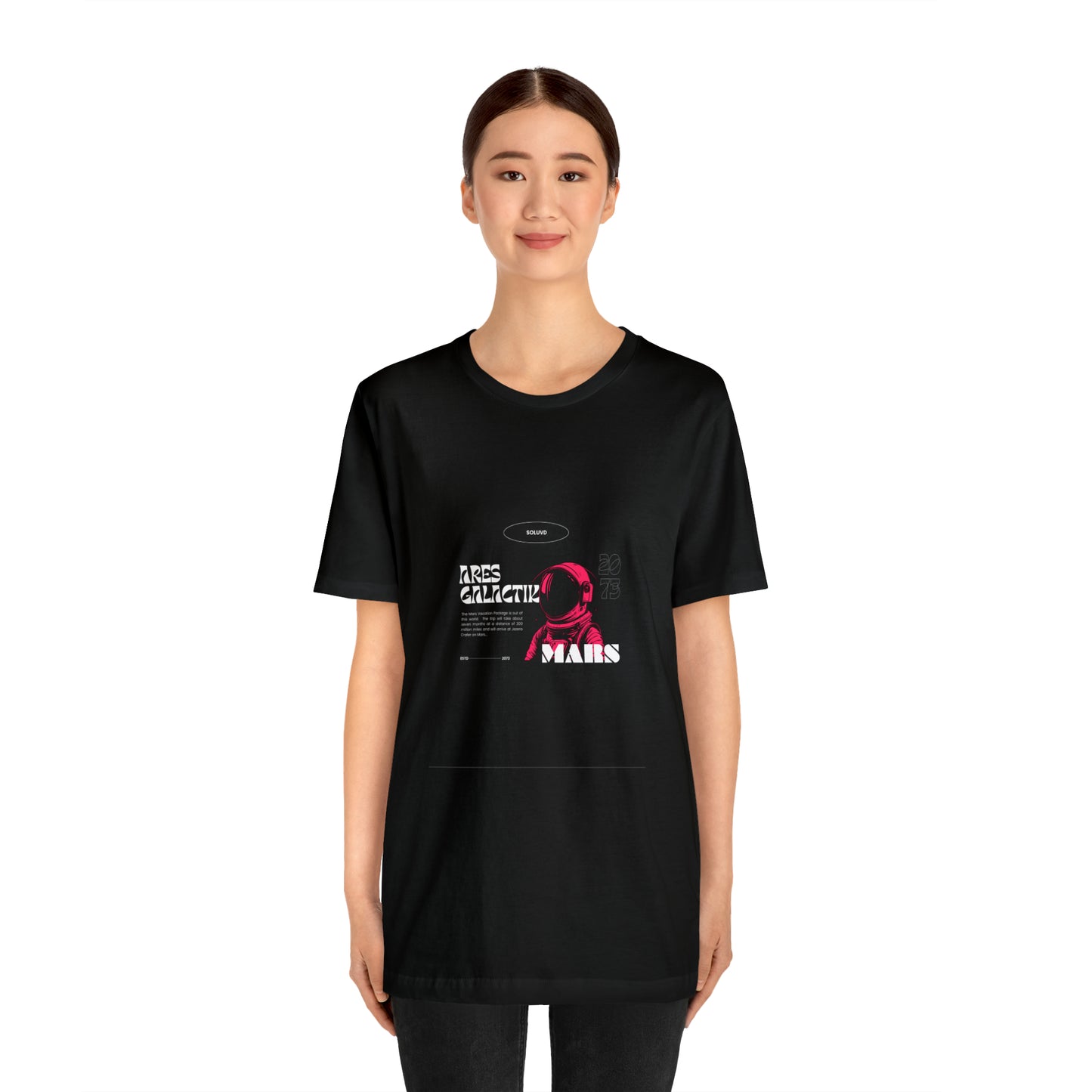 Soluvd Mars Unisex, Women's, Men's Short Sleeve Tee