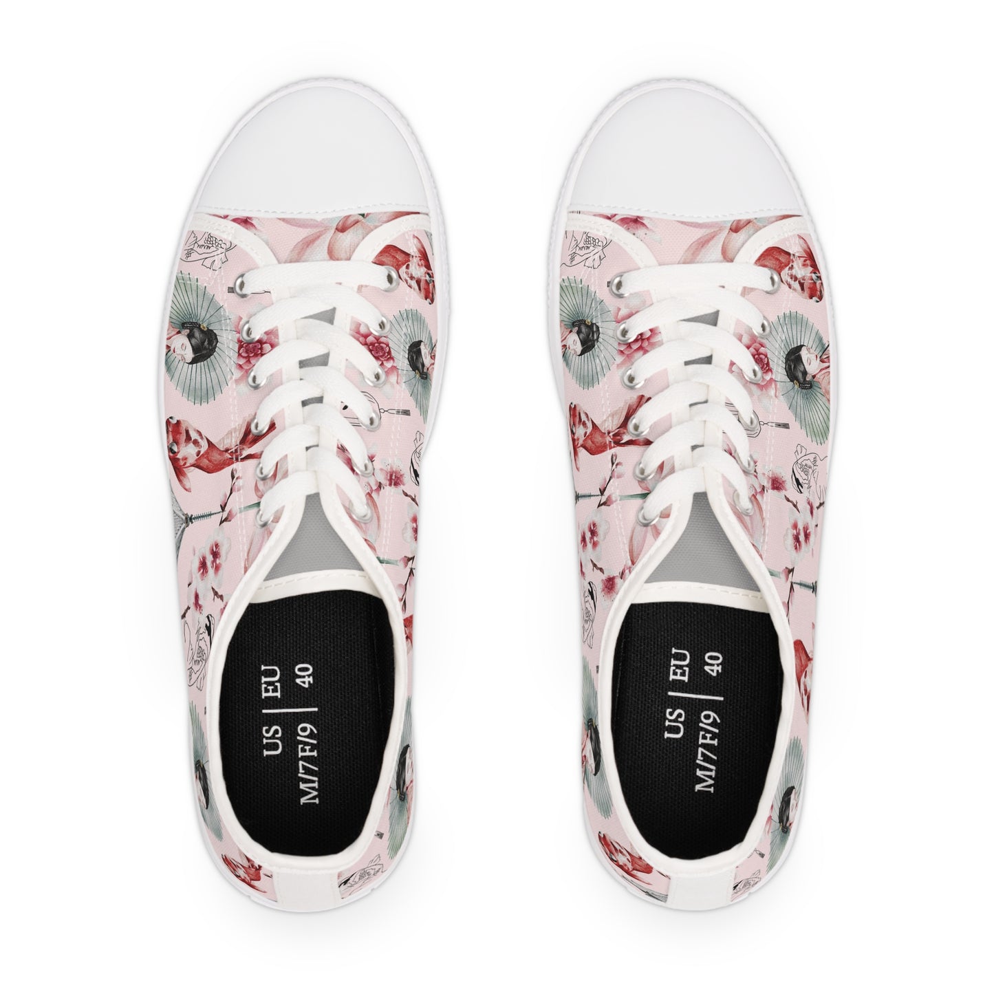 Soluvd Pink Pagoda Women's Low Top Sneakers