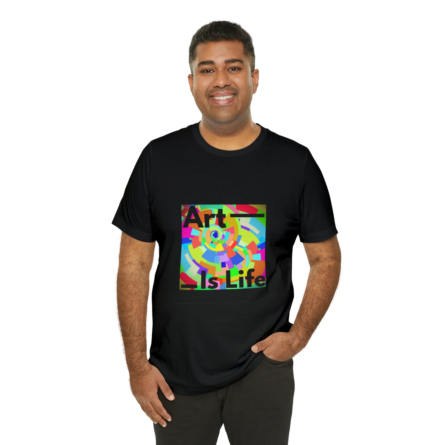 Soluvd Art Is Life Unisex, Women's, Men's Short Sleeve Tee