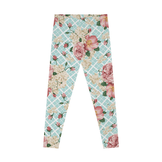 Soluvd More Roses Women's Stretchy Leggings