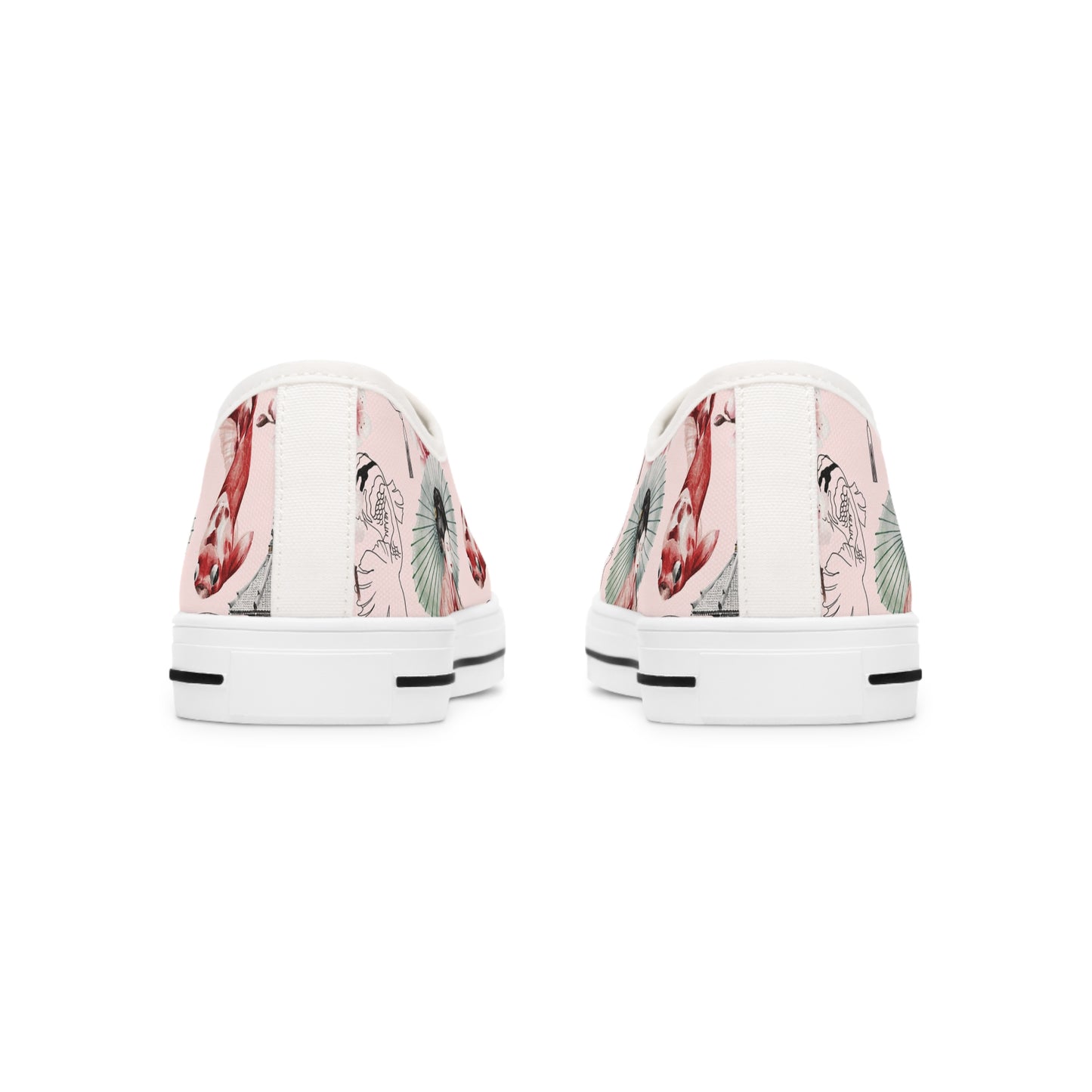 Soluvd Pink Pagoda Women's Low Top Sneakers