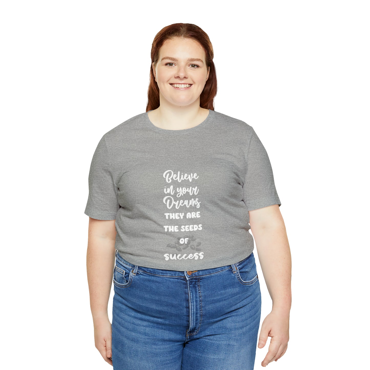 Soluvd Believe in Your Dreams Unisex, Women's, Men's Jersey Short Sleeve Tee
