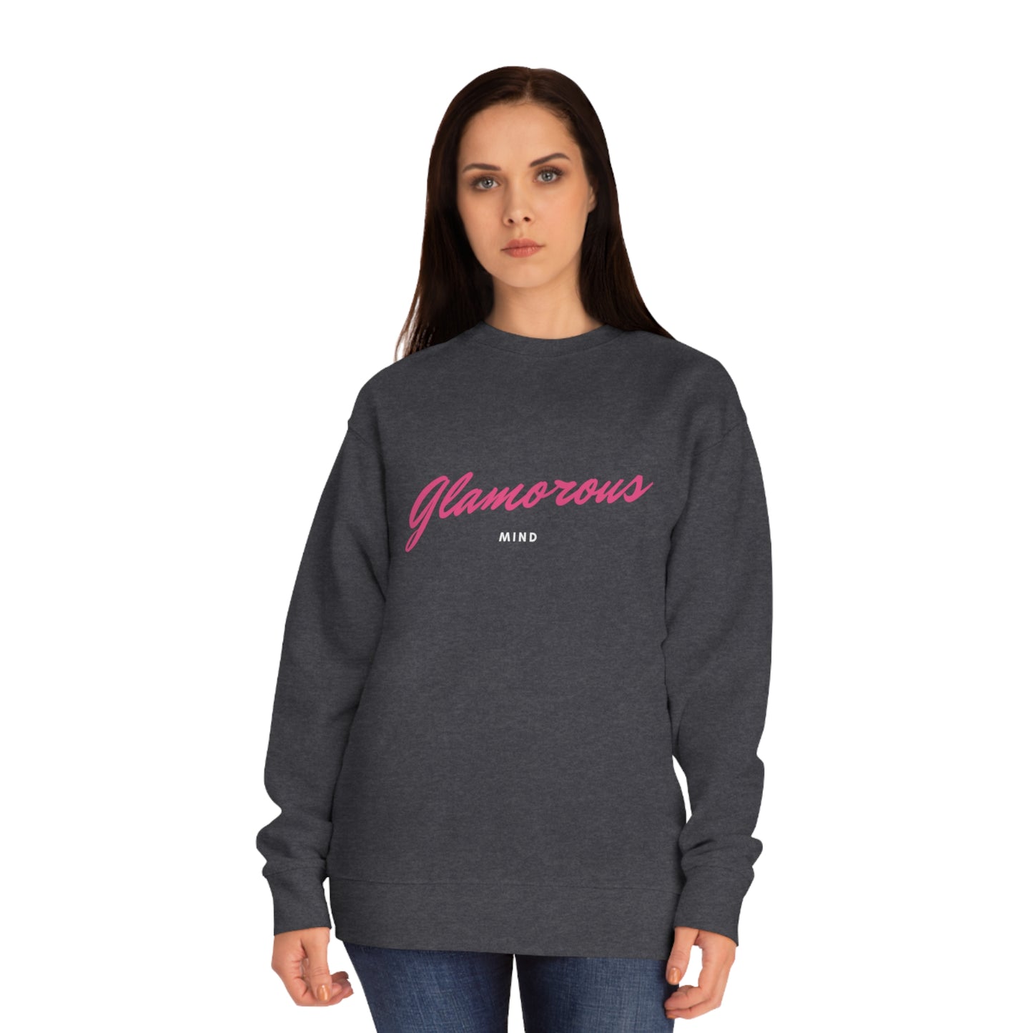 Soluvd Glamorous Mind Unisex, Women's, Men's Crew Sweatshirt