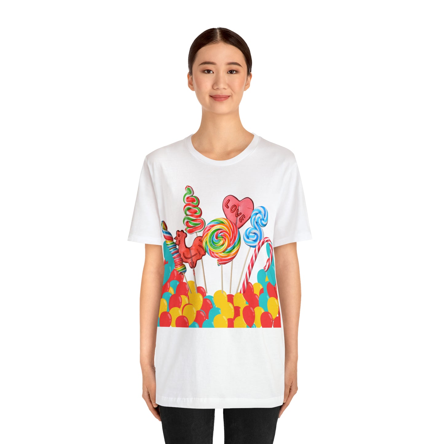 Soluvd Candyland Unisex, Women's, Men's Short Sleeve Tee